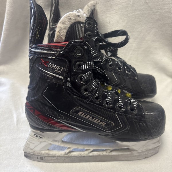 Junior Youth Size 12 Bauer Vapor X SHIFT PRO Ice Hockey Skates.