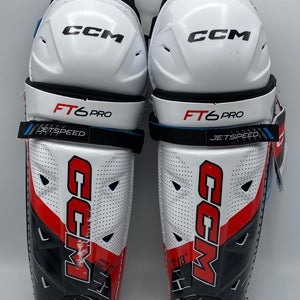NEW CCM FT6 Pro Shin Pads, 13”