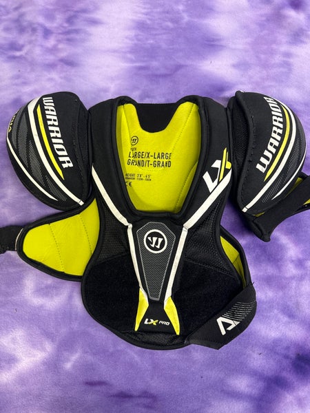 Large/Extra Large Junior Warrior ALPHA LX PRO Shoulder Pads (Used)