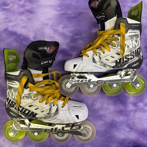 Junior Mission Inhaler WM02 Inline Skates Wide Width Size 3 (Used)