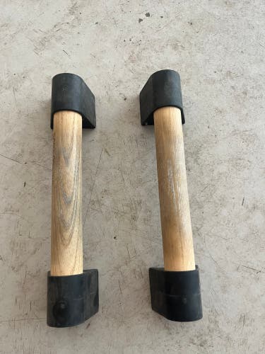 Vita Vibe Wooden Push-Up Bars / Parallettes – Sturdy & Comfortable Grip