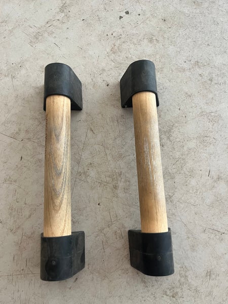 Vita Vibe Wooden Push-Up Bars / Parallettes – Sturdy & Comfortable Grip