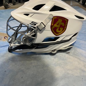 White Youth Cascade S Youth Helmet (Used)