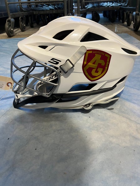 White Youth Cascade S Youth Helmet (Used)