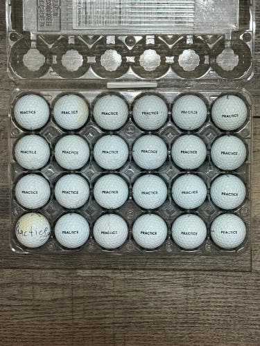 24 Titleist Pro V1 / Pro V1x Practice Golf Balls