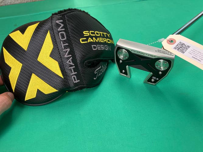Men's Titleist Titleist Scotty Cameron Phantom X5.5 Mallet Putter Right Handed 34" (Used)