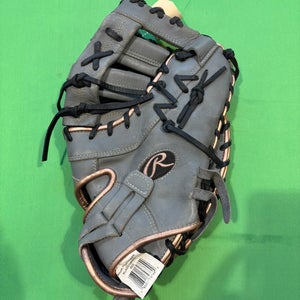 Gray Rawlings Liberty Advanced RH First Base Softball Glove 13"