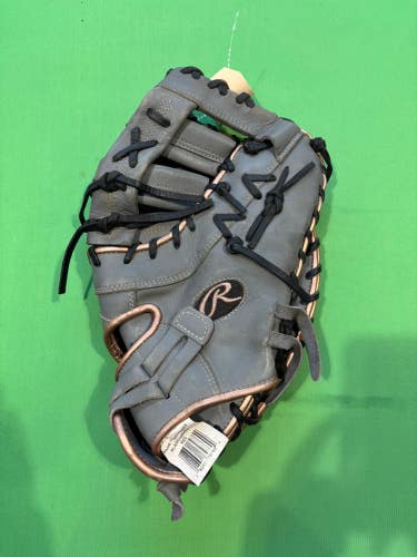 Gray Rawlings Liberty Advanced RH First Base Softball Glove 13"