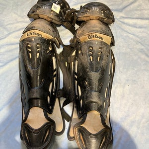 Wilson Pro Stock WTA3700 16" Adult Baseball Leg Guards