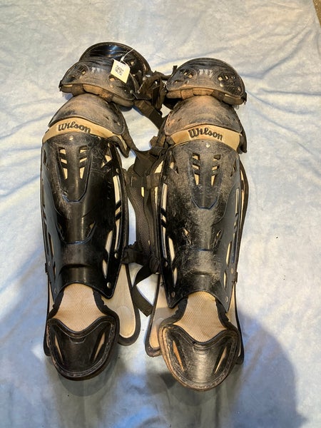 Wilson Pro Stock WTA3700 16" Adult Baseball Leg Guards