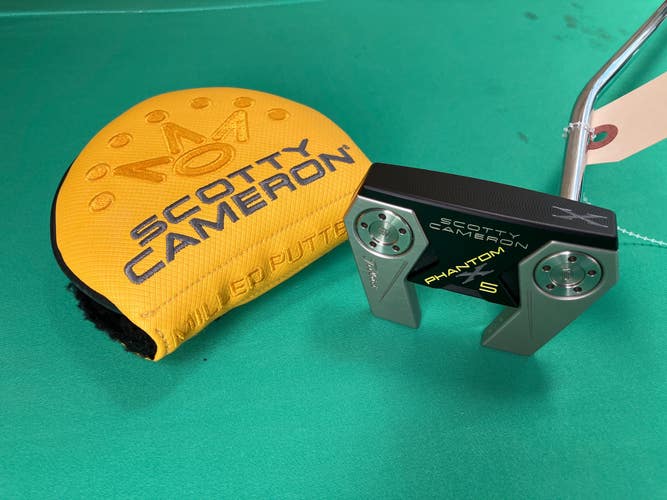Men's Titleist Titleist Scotty Cameron Phantom X5 Mallet Putter Right Handed 34" (Used)