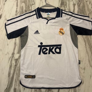 Raul 7 Real Madrid 2000 Home Jersey