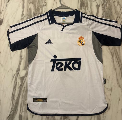Raul 7 Real Madrid 2000 Home Jersey