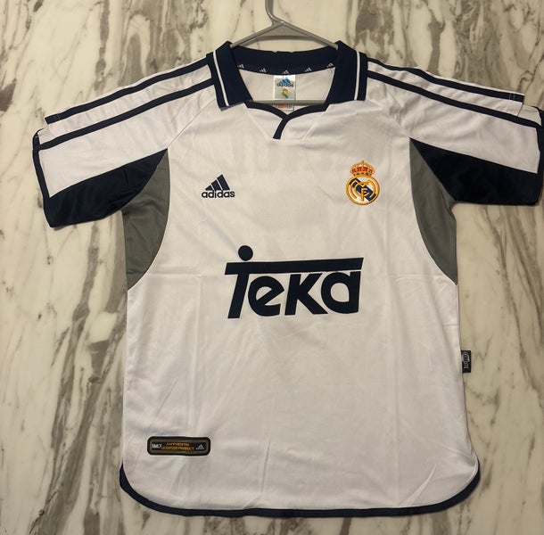Raul 7 Real Madrid 2000 Home Jersey