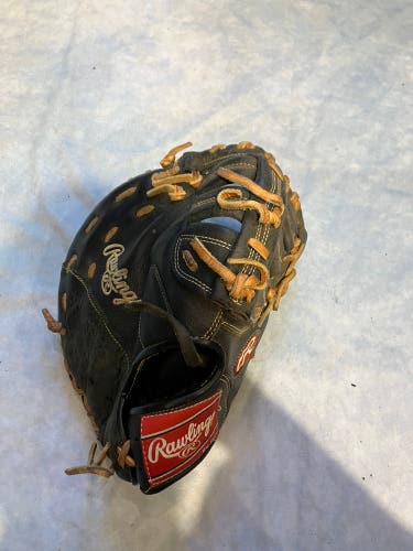 Black Rawlings Renegade RH First Base Baseball Glove 12" (Used)