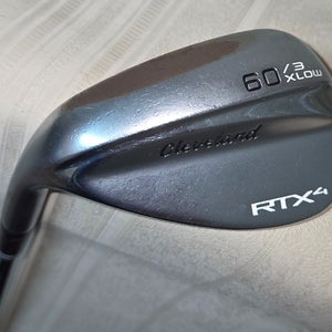 Cleveland RTX 4 Wedge LW 60° 3 XLow Dynamic Gold S400 Left Handed 35"