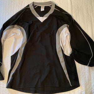 Kamazu Adult Large Black/White Practice Jersey