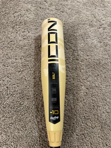 2025 Rawlings Icon Composite USABat Certified Bat (-10) 27" (Used)