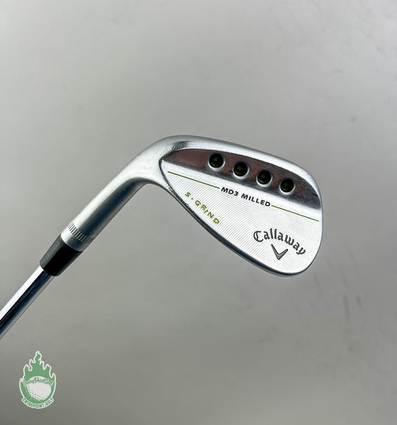 LH Callaway MD3 Milled S Grind Wedge 50*-10 X100 X Stiff Flex Steel Golf Club