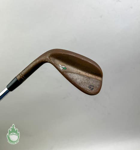 LH Tour Issue TaylorMade Milled Grind 4 SB Wedge 54*-11 S400 Stiff Steel Golf