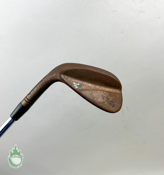 LH Tour Issue TaylorMade Milled Grind 4 SB Wedge 54*-11 S400 Stiff Steel Golf