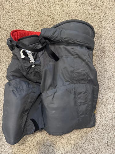 Pro Stock Large Vegas Gray Senior CCM HP45X Hockey Pants(used)