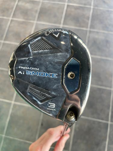 Men's Callaway Paradym AI Smoke Hybrid Right Handed 3 Wood(Used)