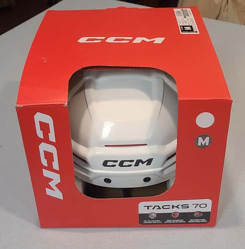 Medium CCM Tacks 70 Helmet (Used)