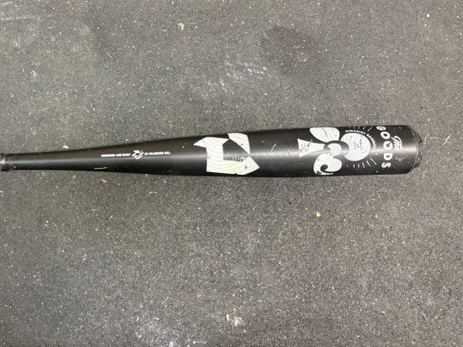 DeMarini The Goods One Piece Alloy BBCOR Certified Bat (-3)  28 oz 31" (Used)