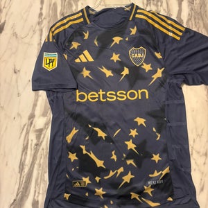 Cavani 10 Boca Juniors 2025 Third Jersey