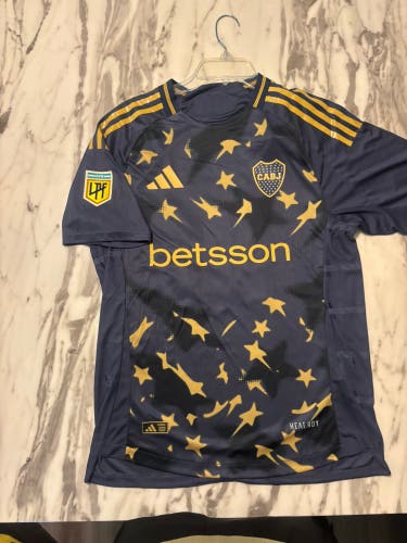 Cavani 10 Boca Juniors 2025 Third Jersey