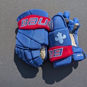 Bauer Vapor Pro Team Gloves 14" (Used) (Nordiques)