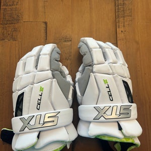STX Cell vi Lacrosse Gloves 13" (Used)