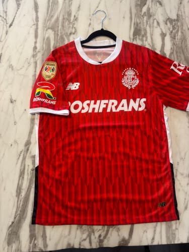 Toluca 25/26 Home Jersey With Champions Patch