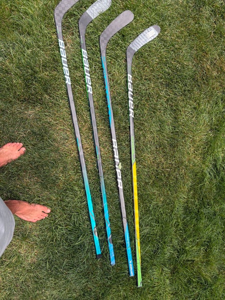 Senior Bauer Right Handed Hockey Stick Mid Pattern  (Used)