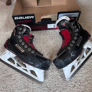 Bauer Vapor 1X Pro Hockey Goalie Skates Extra Wide Width  Size 5 (Used)