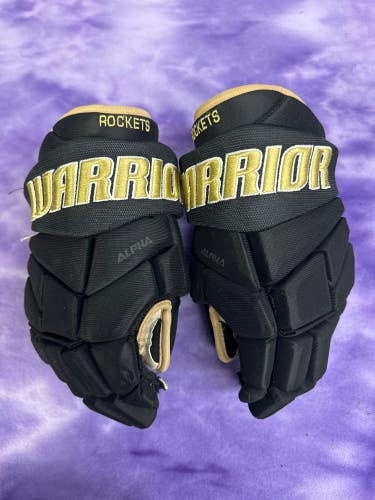 Black Senior Warrior Alpha Pro Gloves 13" (Used)