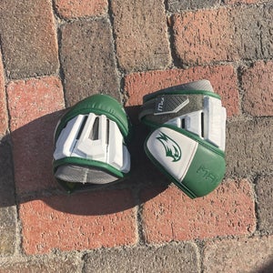 Maverik Max Elbow Pads - White & Green (Retail: $65)