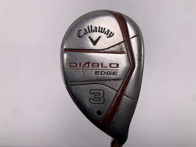 Callaway Diablo Edge 3 Hybrid 21* 60g Stiff Graphite Mens RH