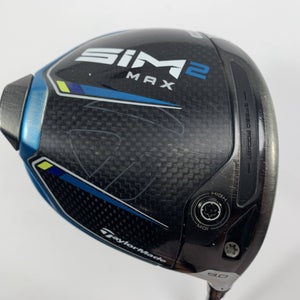 TaylorMade SIM2 MAX Driver 9* Project X HZRDUS 6.0 70g Stiff Graphite Mens RH