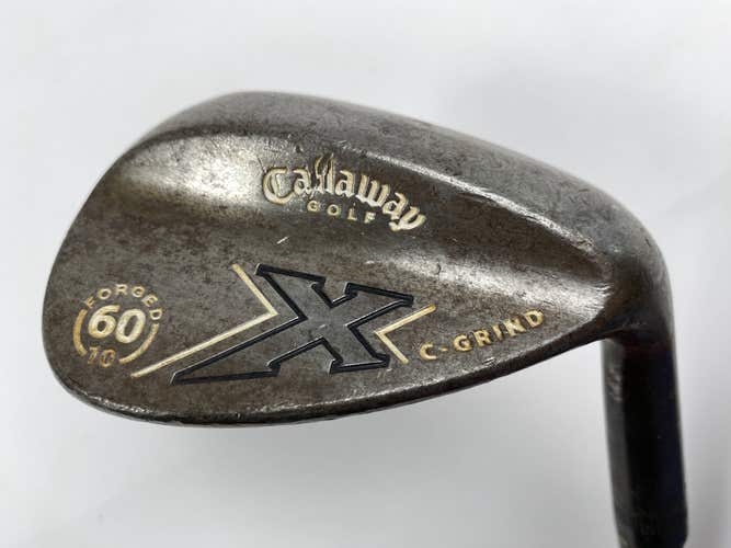 Callaway X Forged Vintage Wedge 60* 10 Bounce Wedge Steel Mens RH Midsize Grip