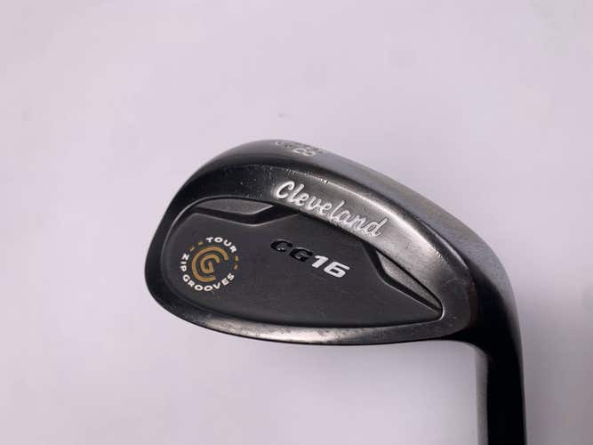 Cleveland CG16 Black Pearl Wedge 58* 12 Bounce Traction Wedge Steel Mens RH