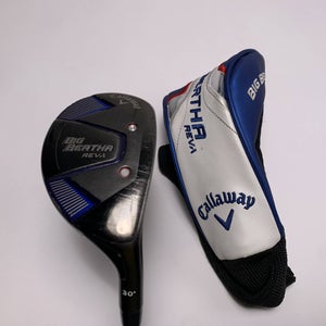 Callaway Big Bertha REVA Womens 6 Hybrid 30* Accra 50i Regular RH HC