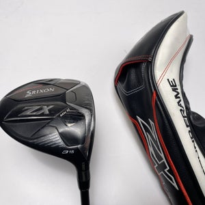 Srixon ZX MKII 3 Fairway Wood 15* UST Mamiya Helium 4F2 Senior RH HC
