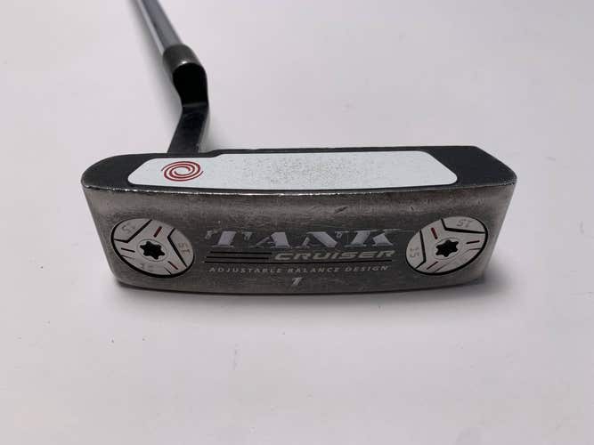 Odyssey Tank Cruiser 1 Wide Putter 38" Superstroke Tour 2.0 XL Mens LH