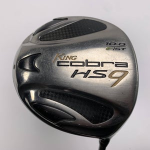 Cobra HS9 F Driver 10* Graphite Design YS-5.6+ 55g Regular Graphite Mens RH