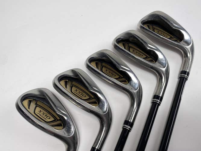 XXIO Prime 10 Iron Set 7-PW+AW SP-1000 Flex 3311 45g Regular Steel Mens RH