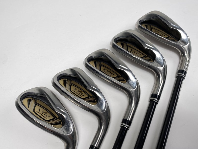 XXIO Prime 10 Iron Set 7-PW+AW SP-1000 Flex 3311 45g Regular Steel Mens RH