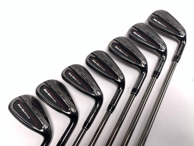 Callaway Big Bertha 23 Iron Set 6-PW+AW+SW RCH 65 Senior Graphite Mens RH
