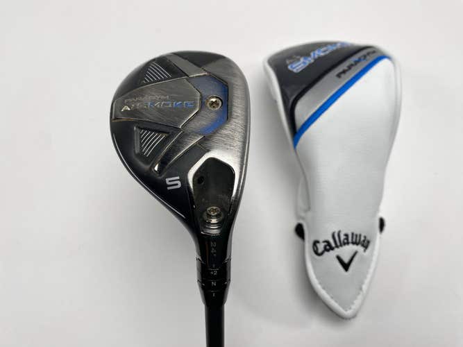Callaway Paradym Ai Smoke 5 Hybrid 24* Cypher Fifty 5.0 50g Senior RH HC